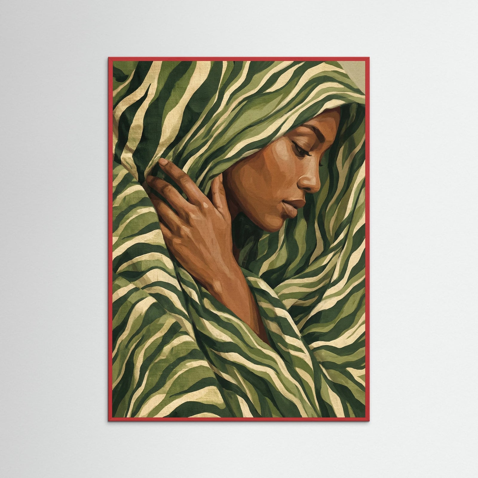 Red Wood Veiled Grace