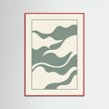 Red Wood Verdant Abstract