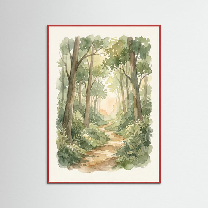 Red Wood Verdant Embrace