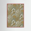 Red Wood Verdant Pattern