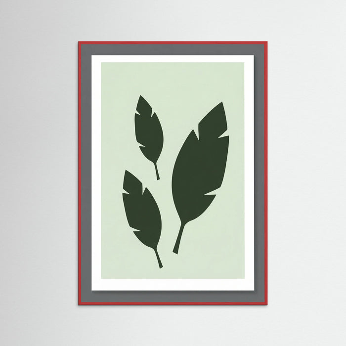 Red Wood Verdant Silhouette