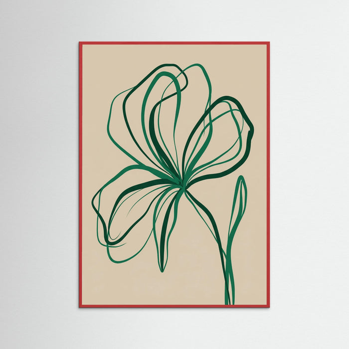 Red Wood Verdant Weave