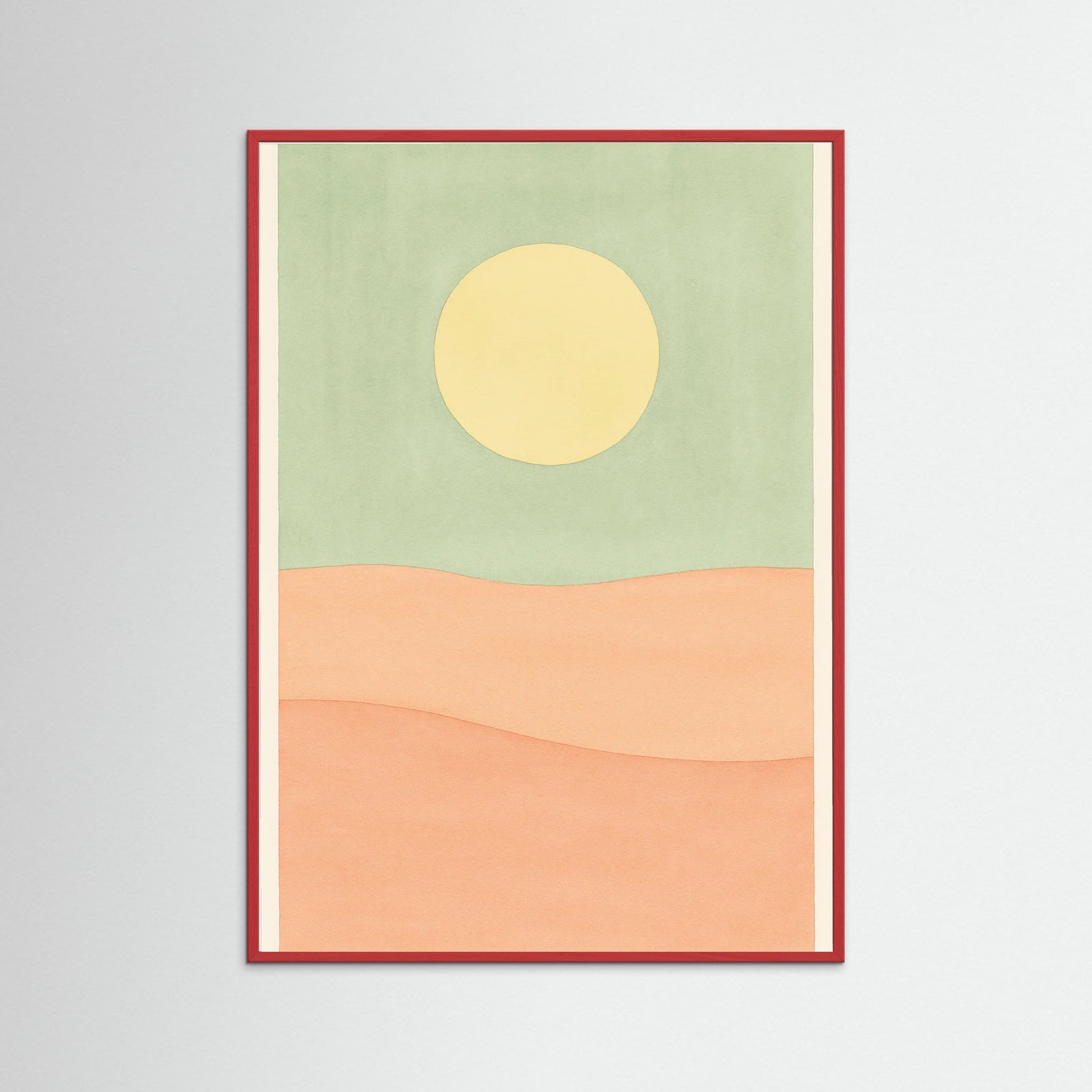 Red Wood Vibrant Harmony