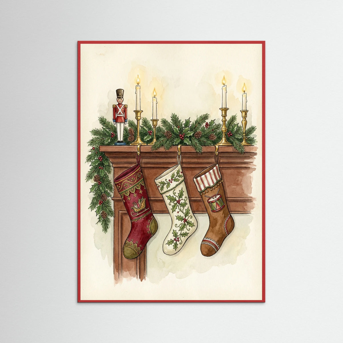 Red Wood Victorian Yuletide