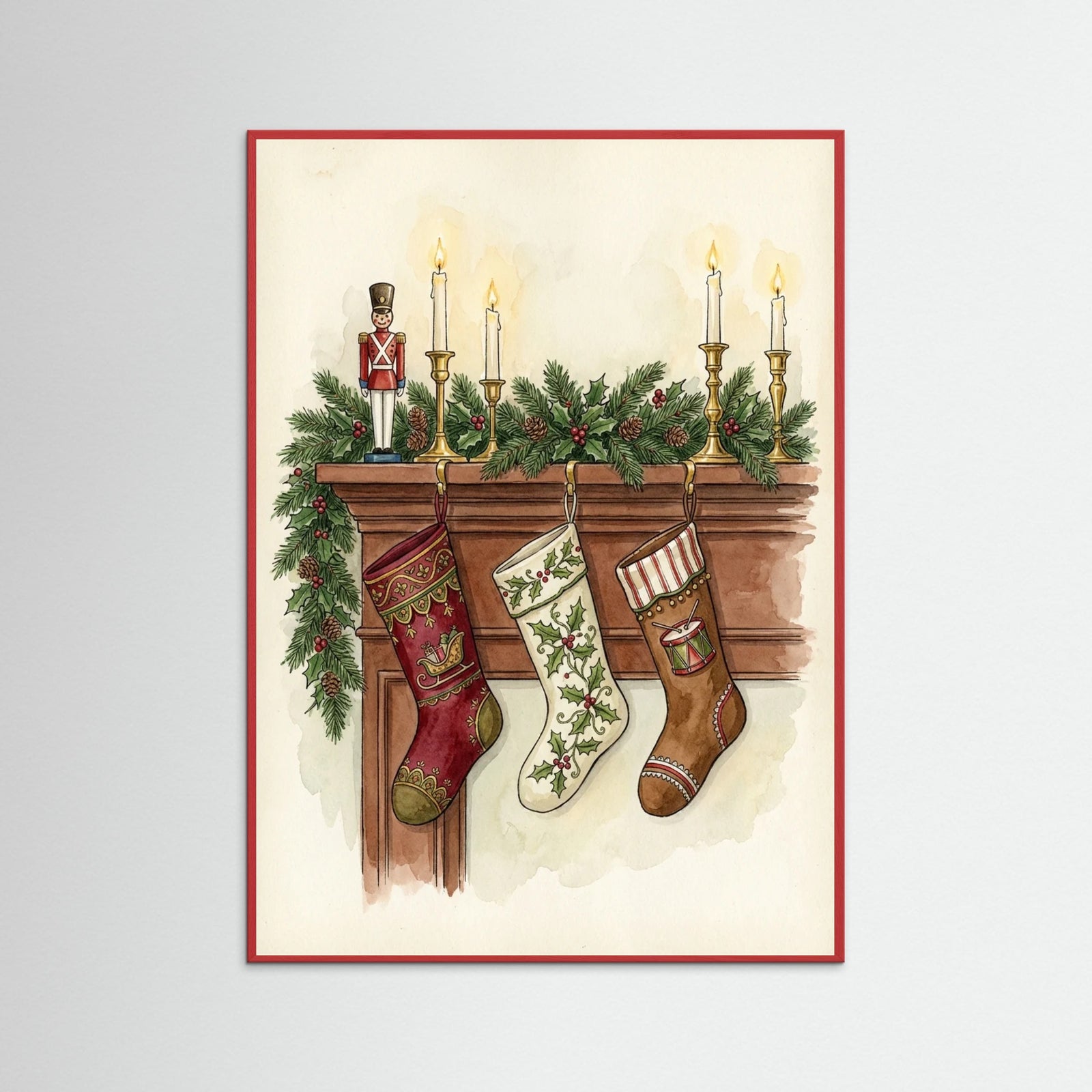 Red Wood Victorian Yuletide