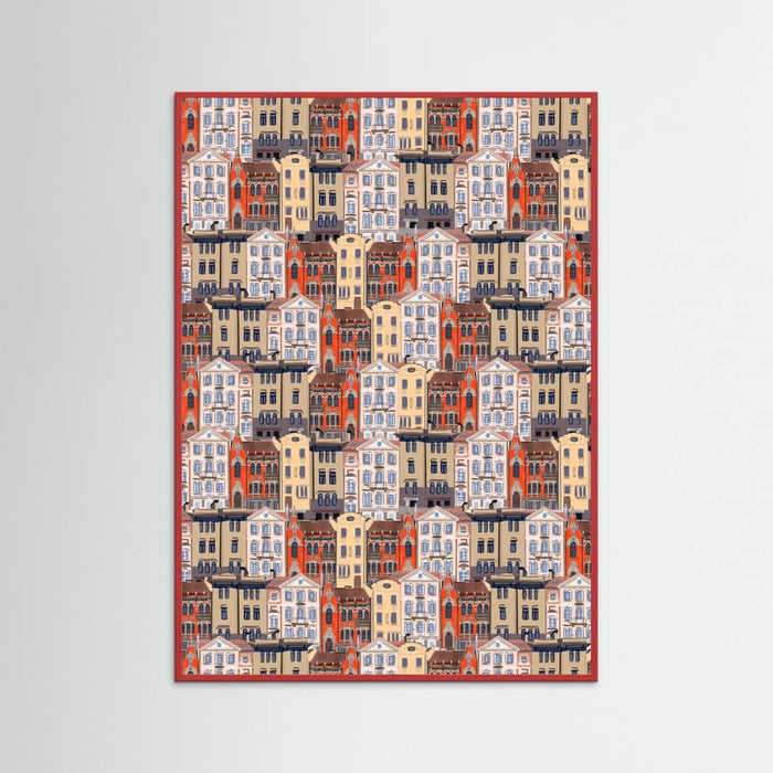 Red Wood Vilnius Poster