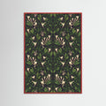 Red Wood Vine Tapestry