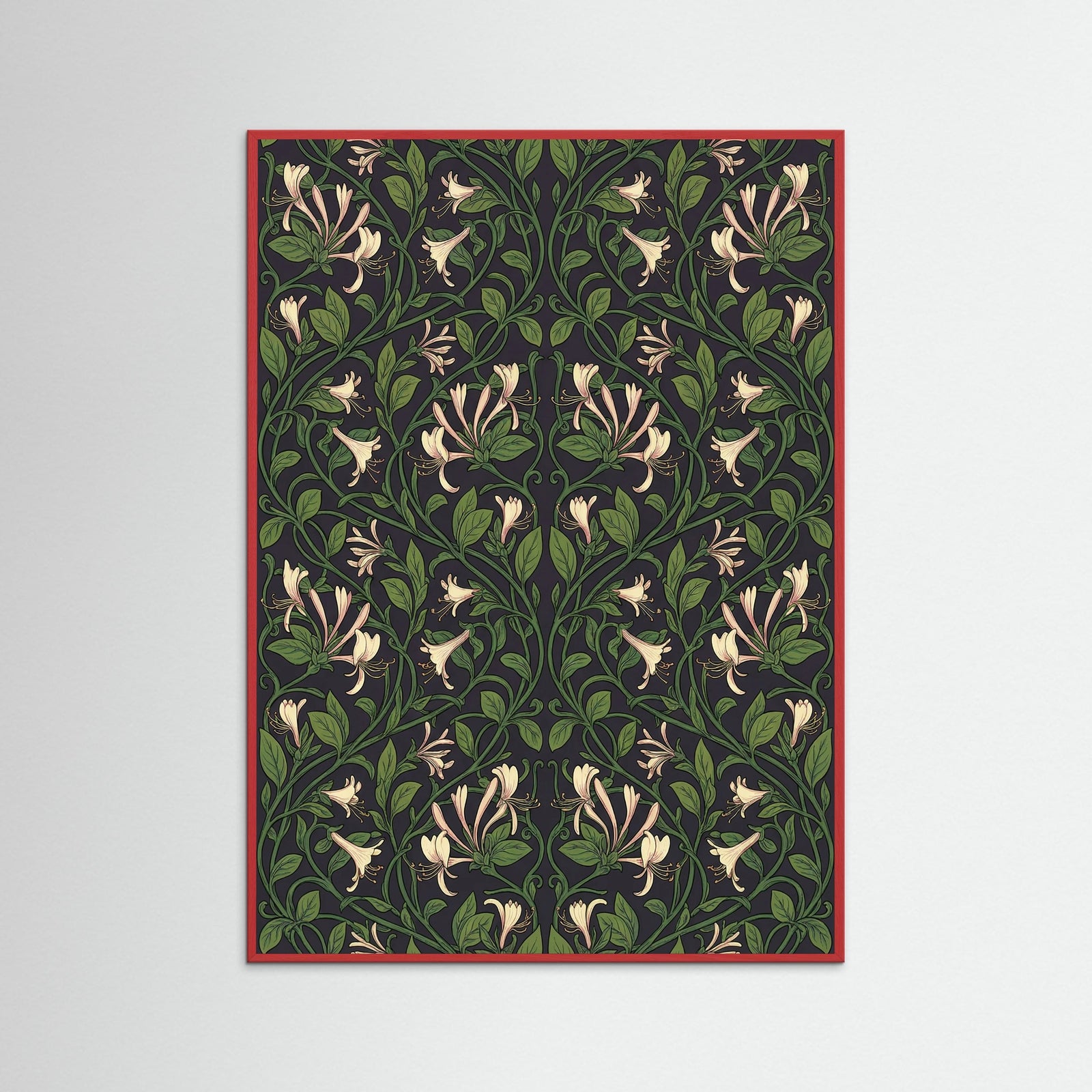 Red Wood Vine Tapestry