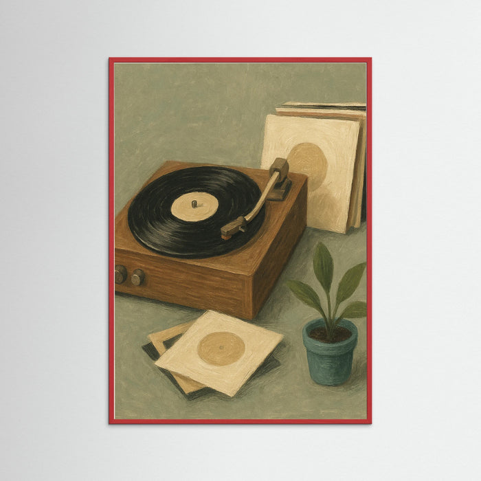 Red Wood Vintage Vinyls