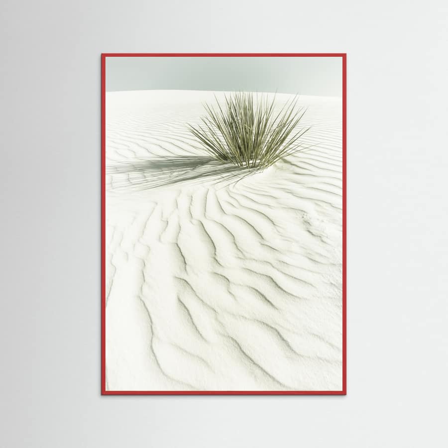 WHITE SANDS Idyllic vintage scenery Poster – poster och konsttryck