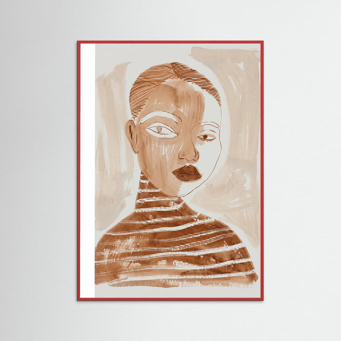 Red Wood Warm Contemplation