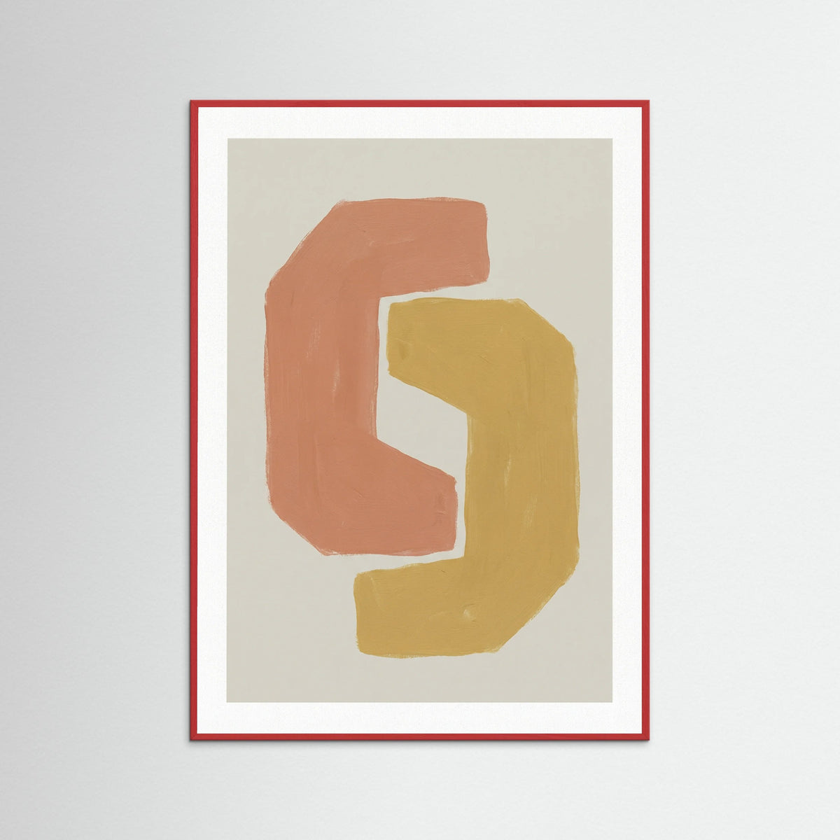 Red Wood Warm Form Study