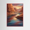 Red Wood Warm Horizon Glow