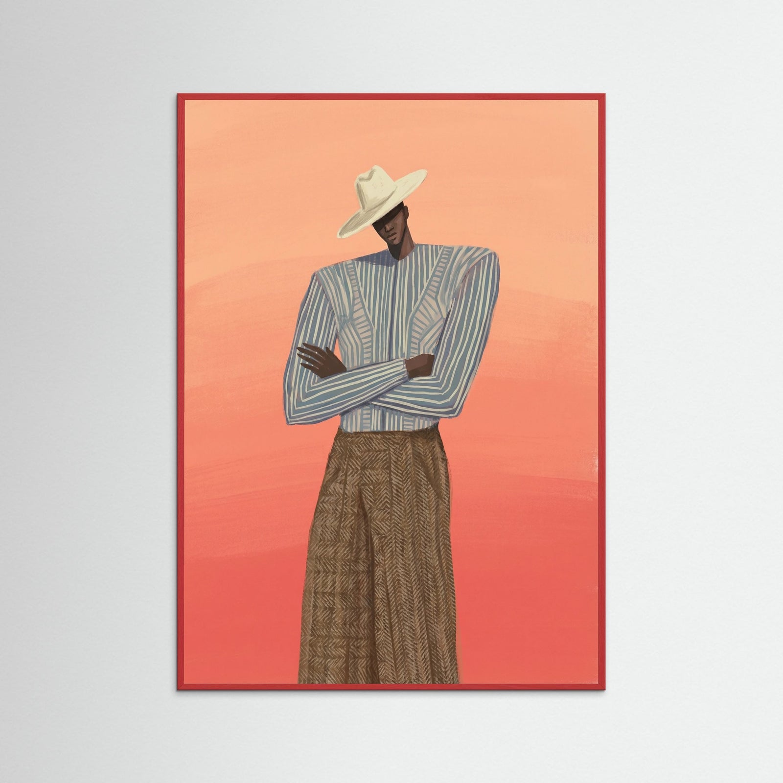 Red Wood Warm Persona