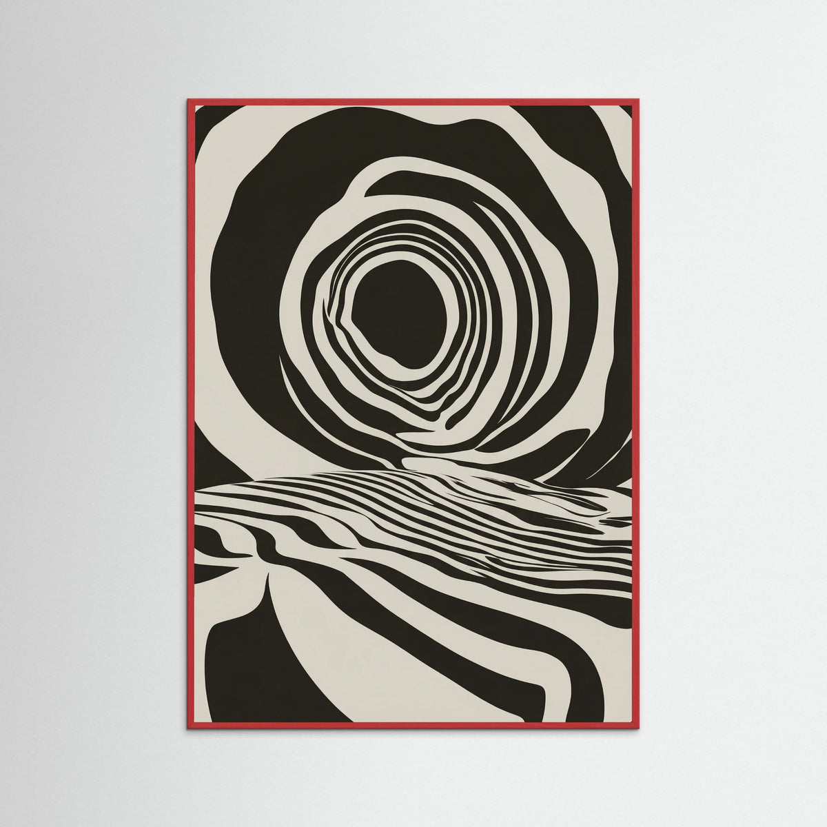 Red Wood Warped Dimension