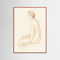 Red Wood Washing Nude