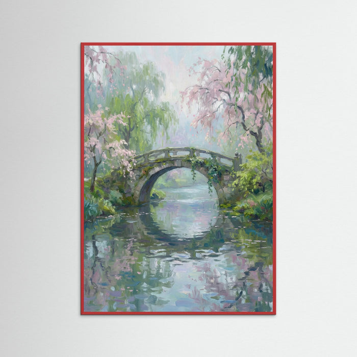 Red Wood Water Garden Serenity