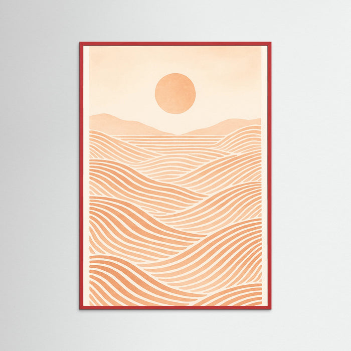 Red Wood Wave Dancer