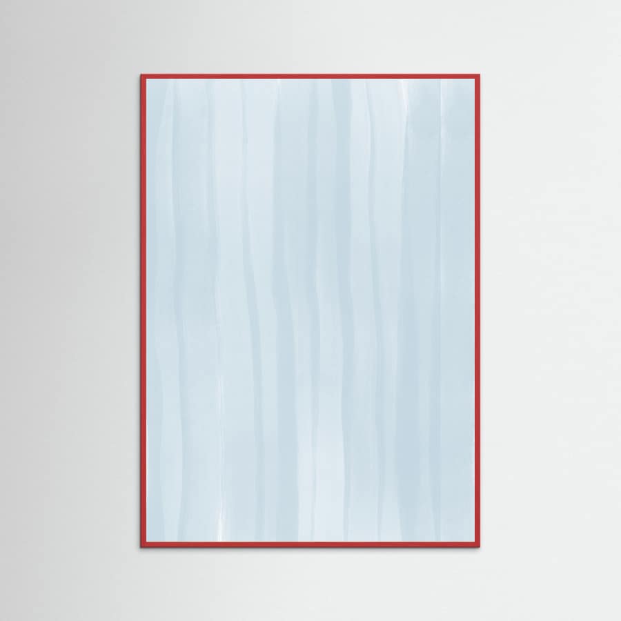 Waves of Blue Poster – Poster und Kunstdruck