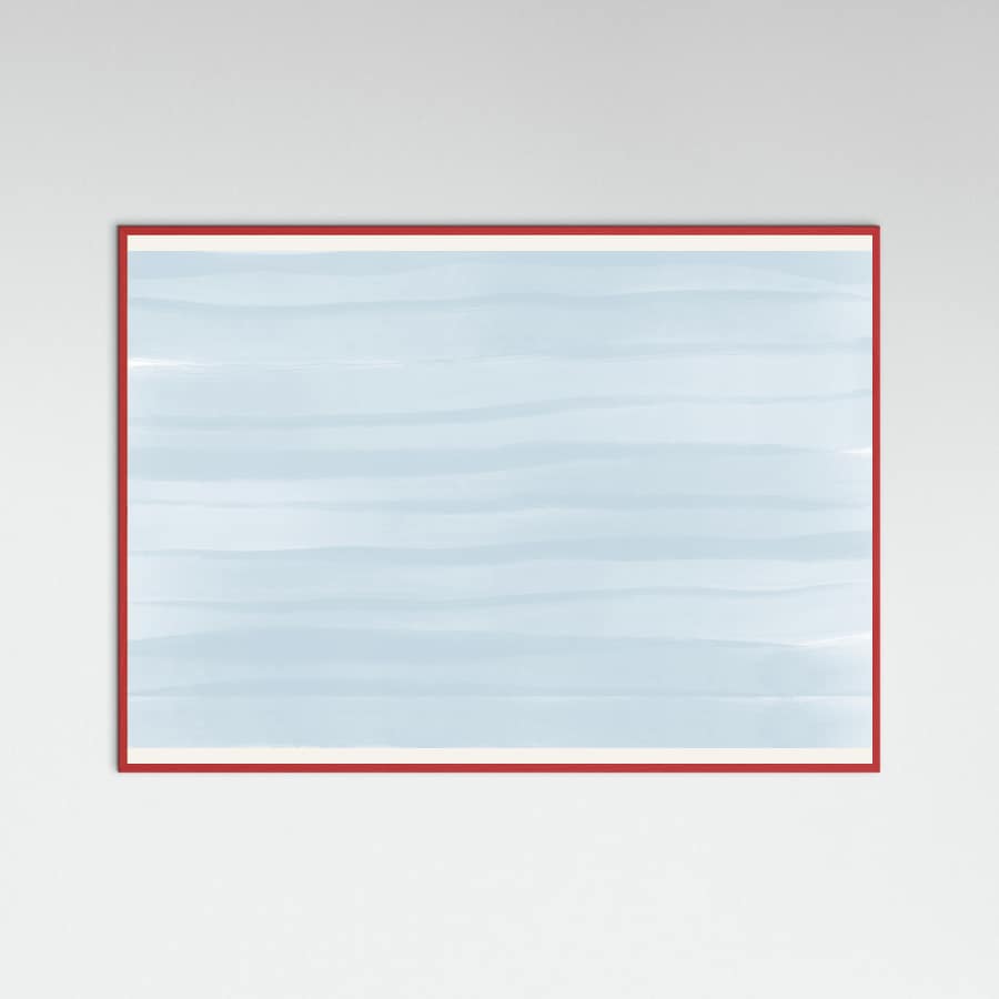 Plakat Waves of Blue – plakat i druk artystyczny