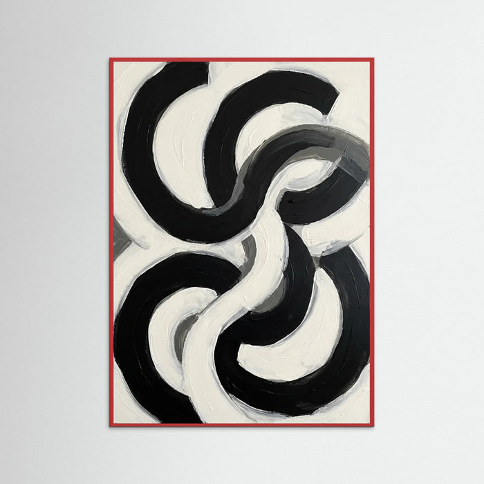 Red Wood Wavy Zebra