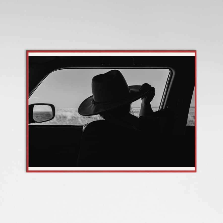 Red Wood West Texas Explorer Poster