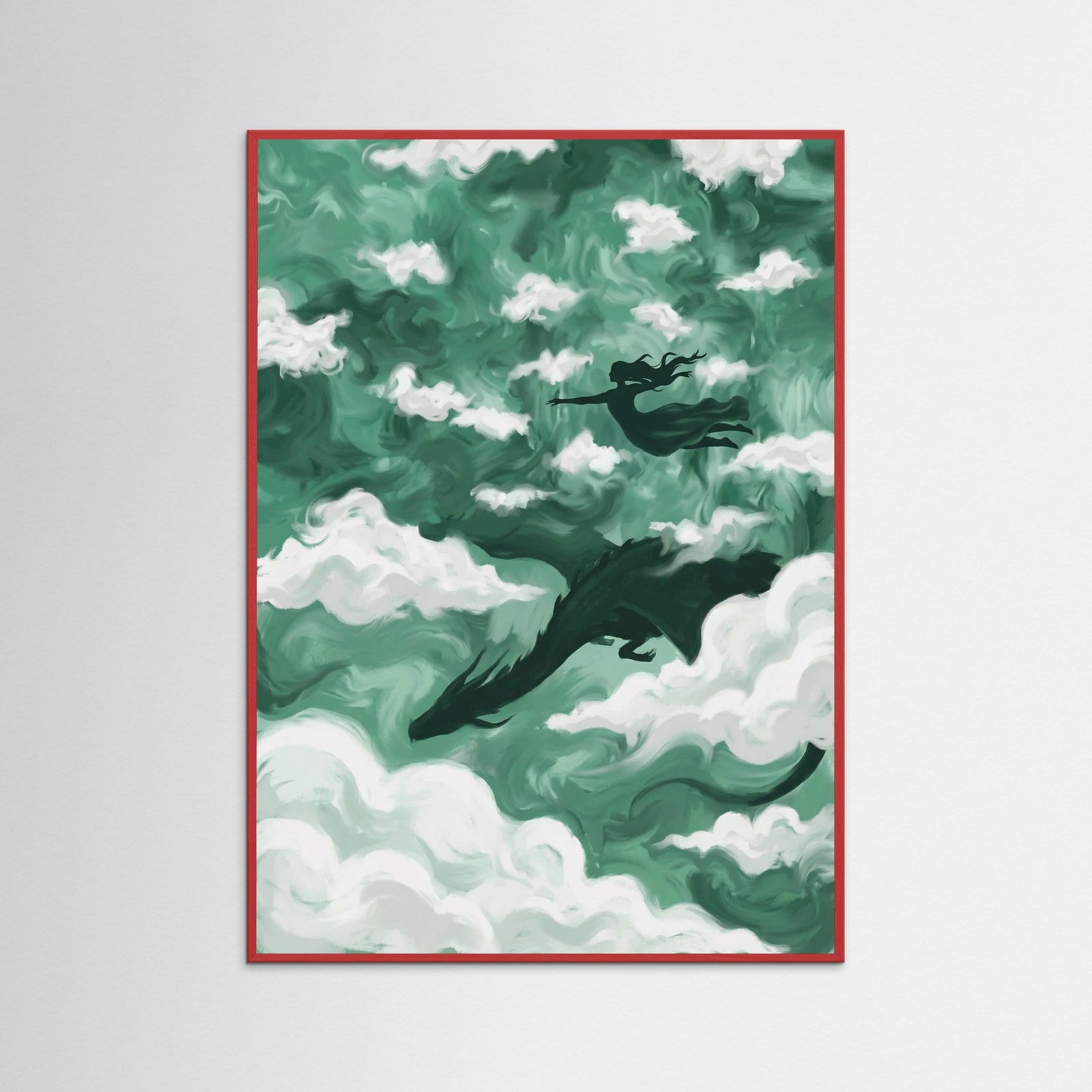 Red Wood Whimsical Ascent