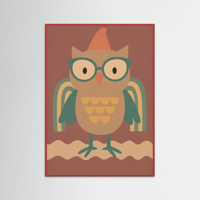Red Wood Whimsical Disguise