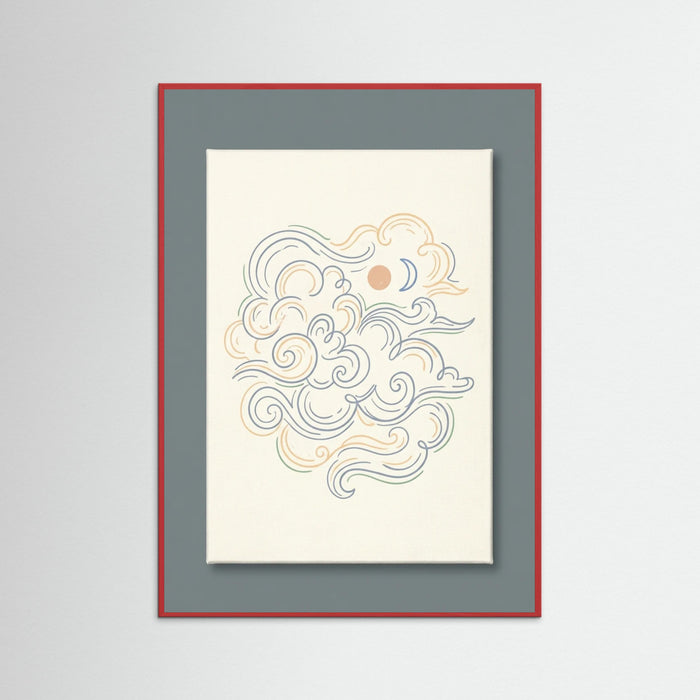 Red Wood Whimsical Echoes