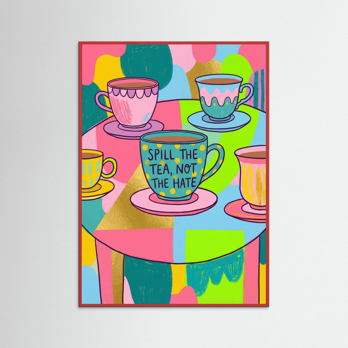 Red Wood Whimsical Home Comfort