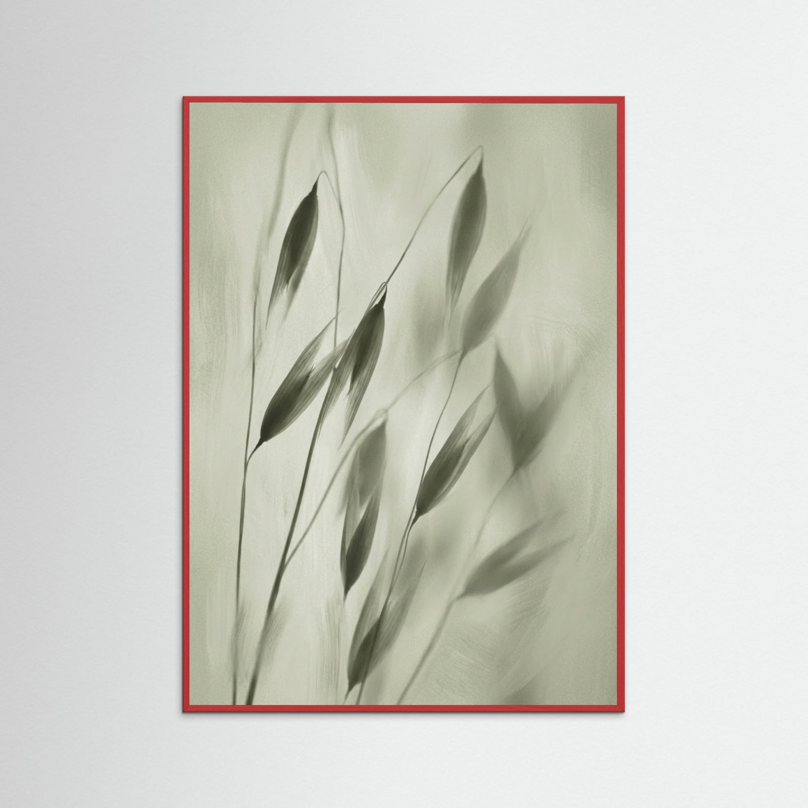 Red Wood Whispering Fronds