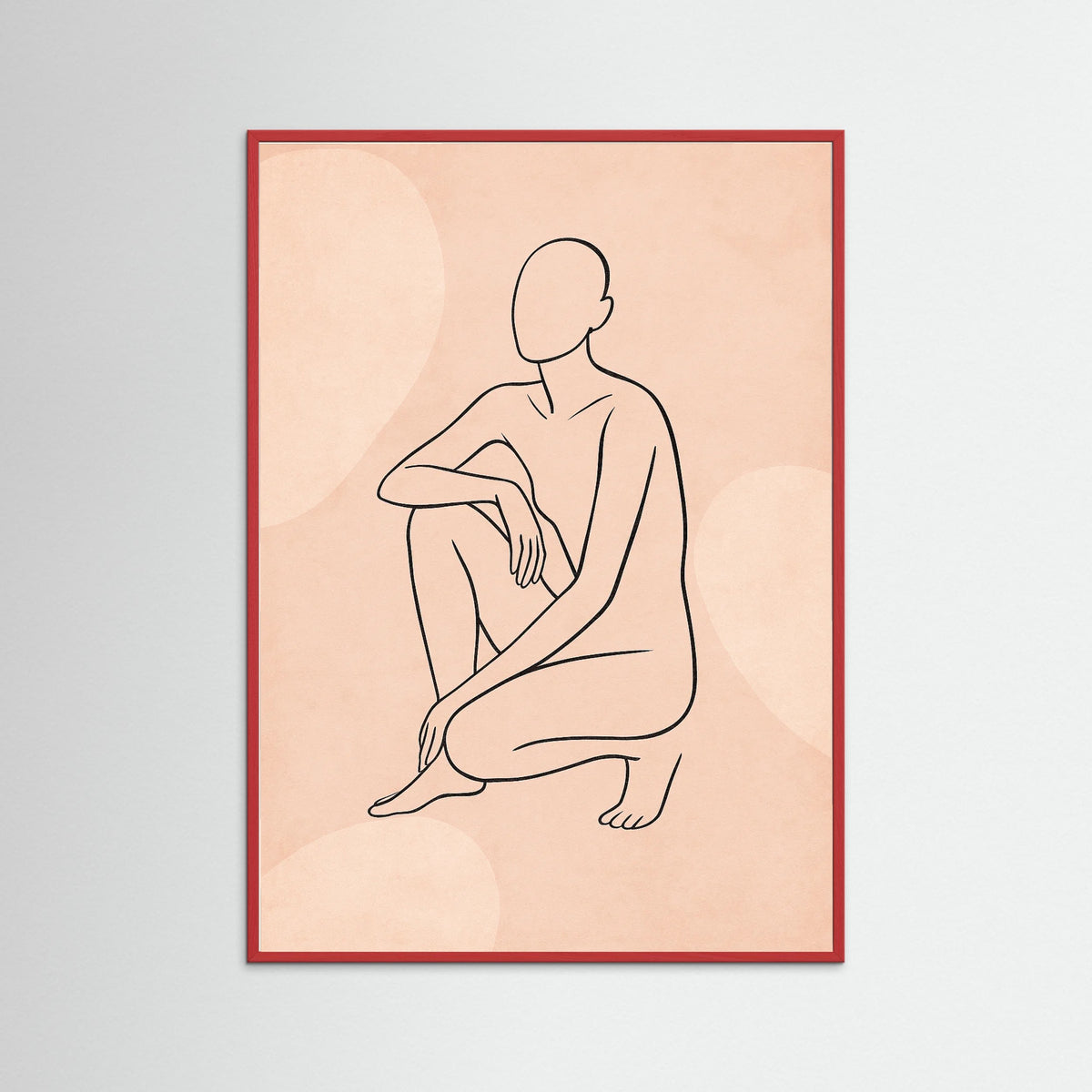 Red Wood Whispering Silhouette