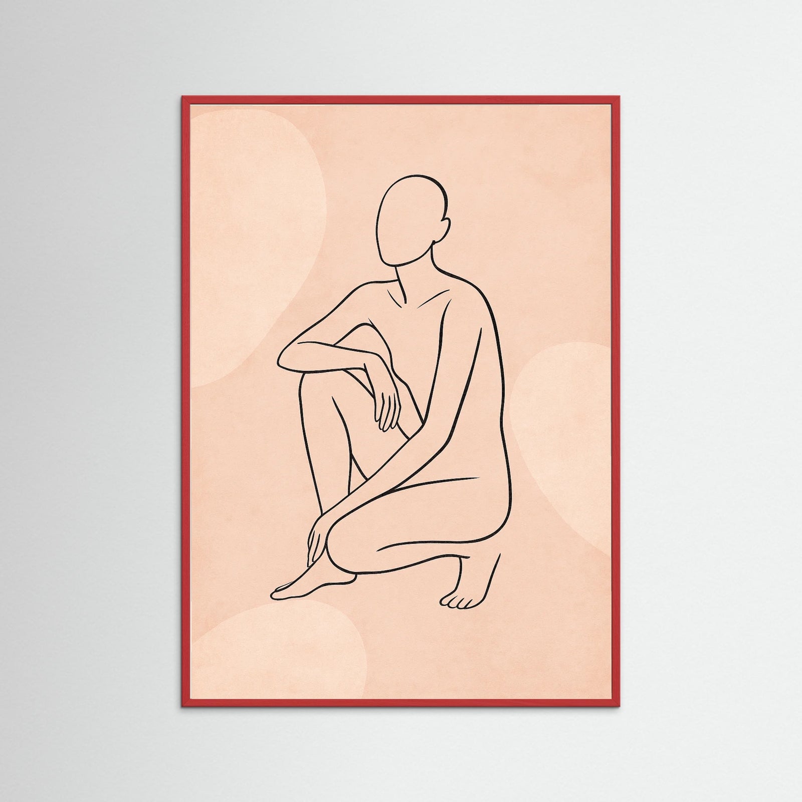 Red Wood Whispering Silhouette