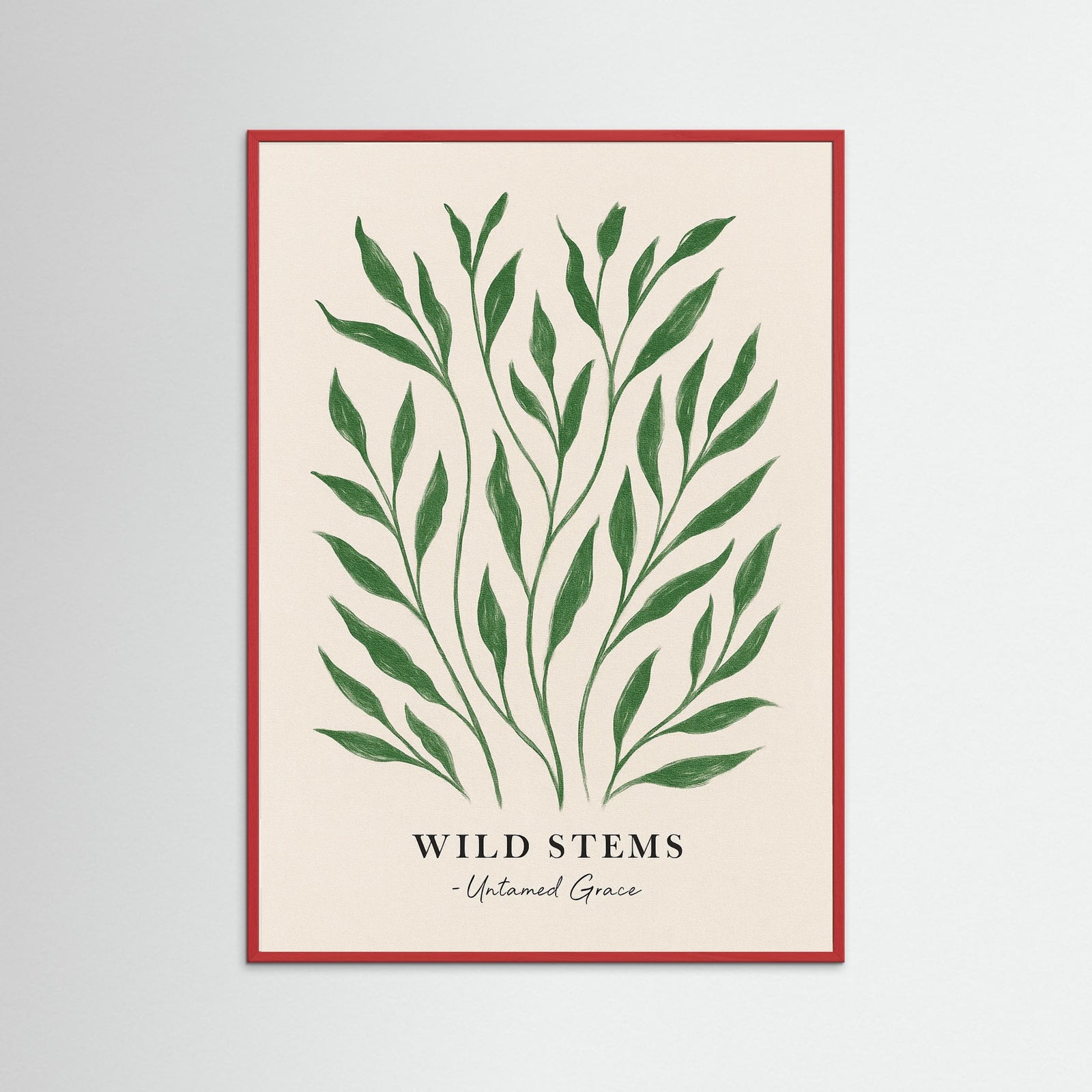 Red Wood Wild stems