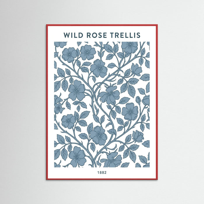 Red Wood Willow Pattern Calm