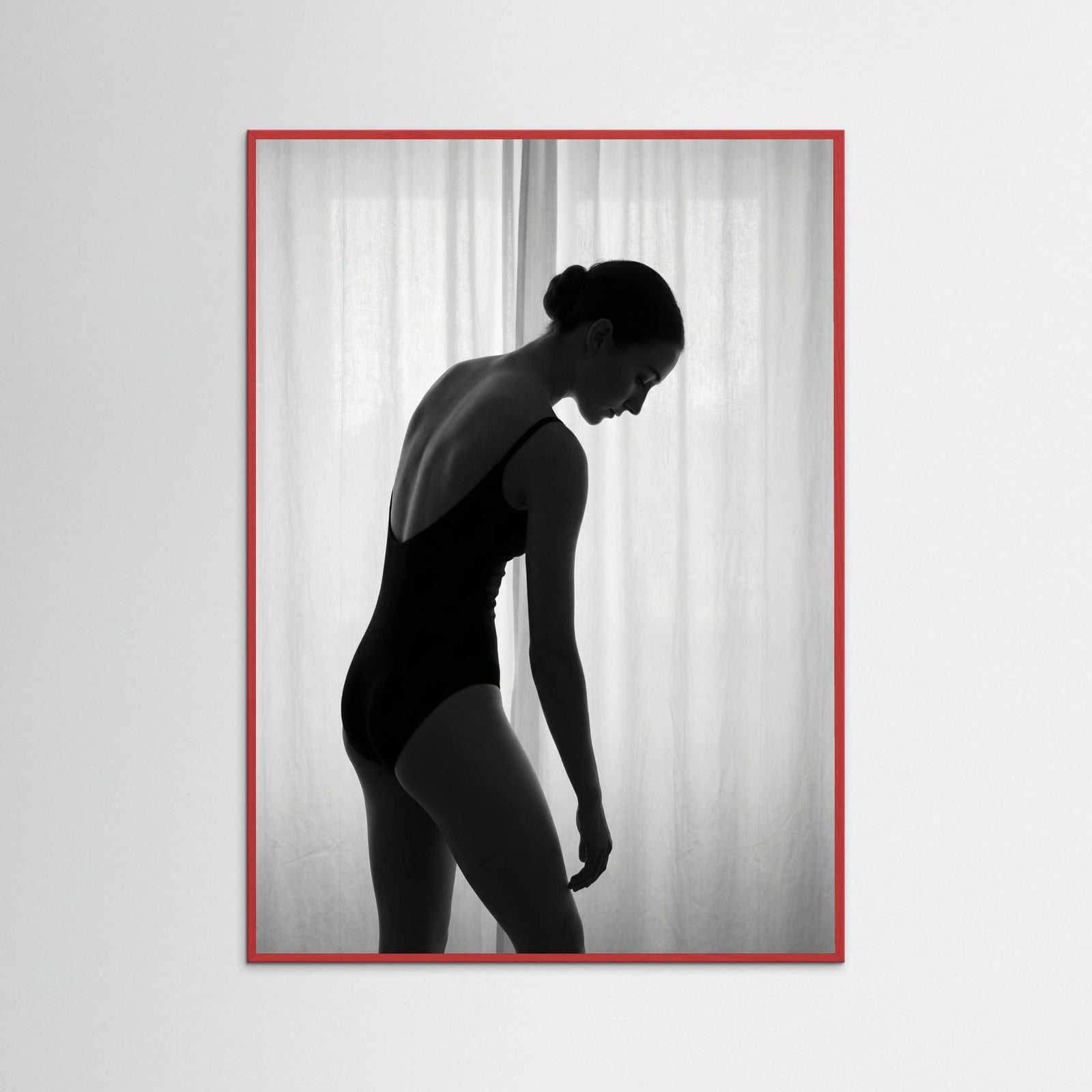 Red Wood Window Ballet