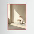 Red Wood Window Light