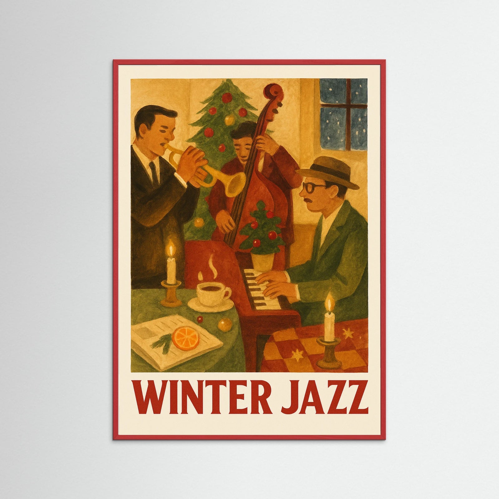 Red Wood Winter Jazz