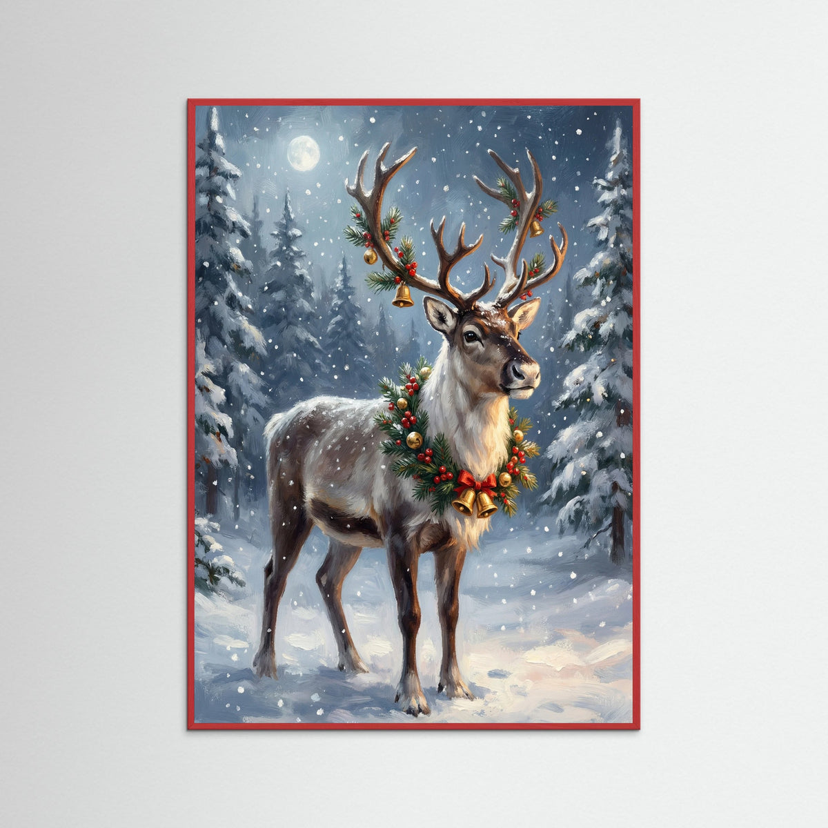 Red Wood Winter Nutcracker