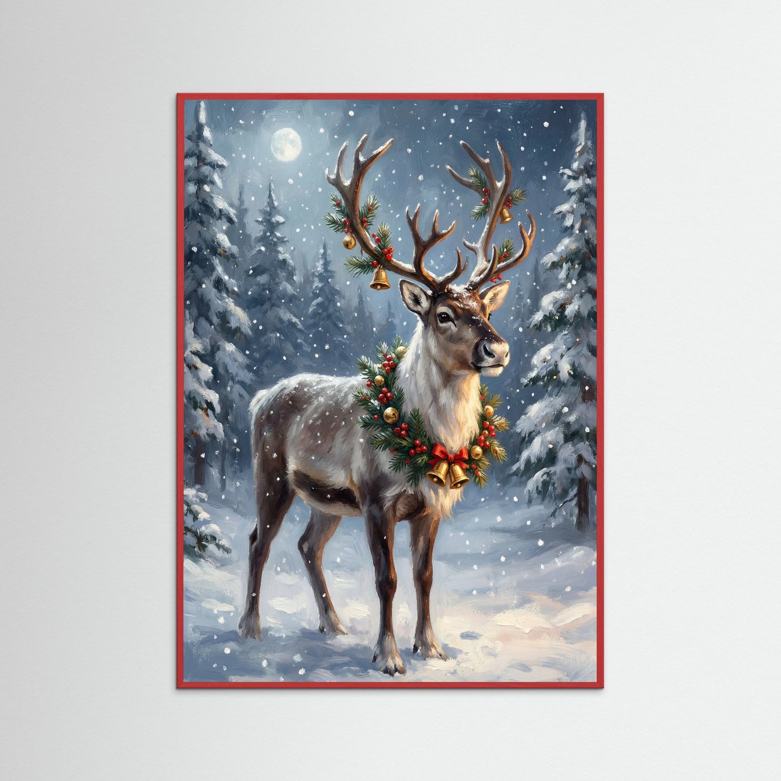 Red Wood Winter Nutcracker