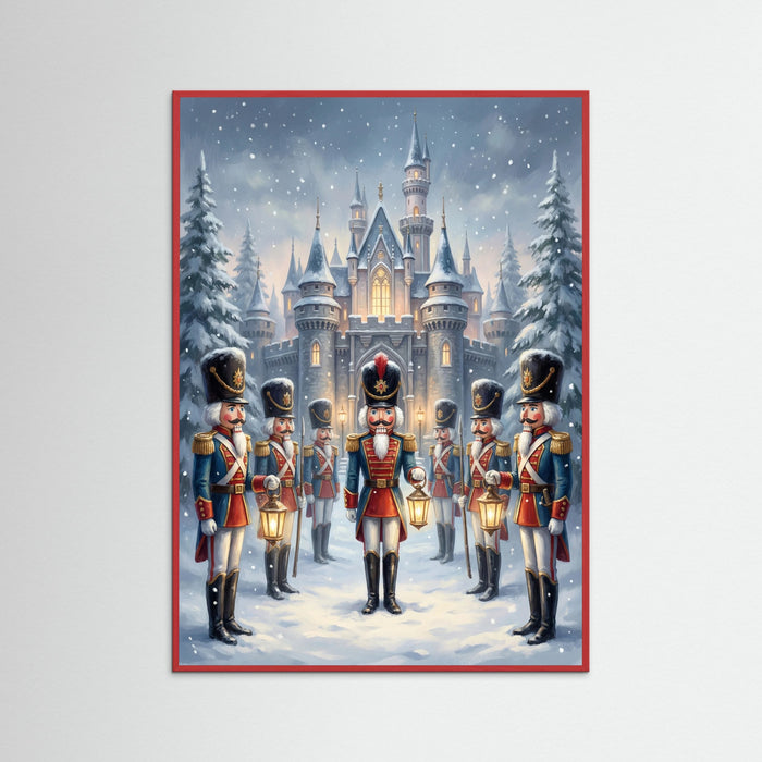 Red Wood Winter Sentinel