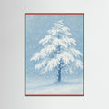 Red Wood Winter Silence
