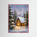 Red Wood Winter Wonderland Charm