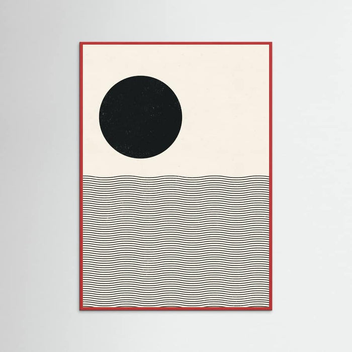 Affiche Woodblock Ocean – affiche et impression d’art
