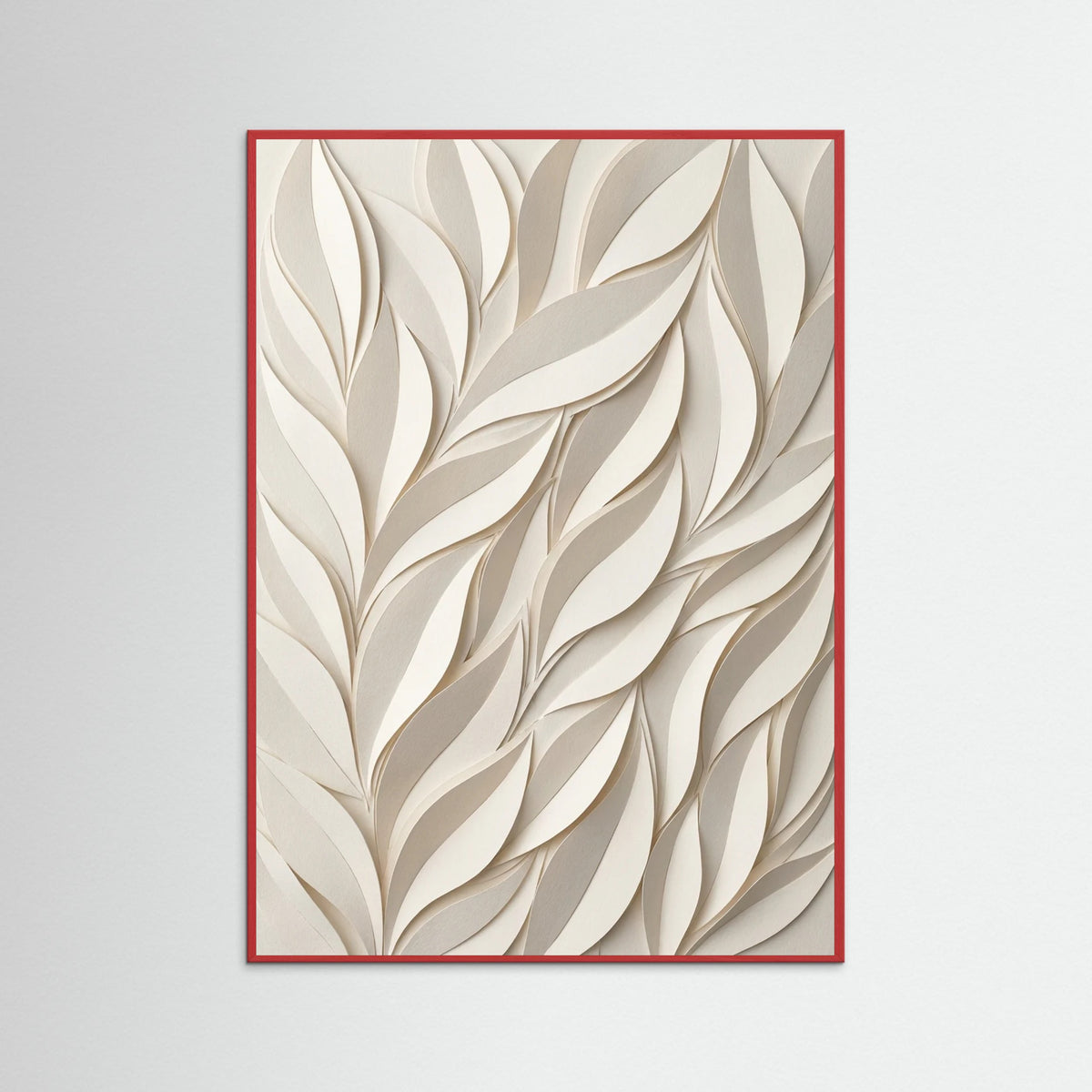 Red Wood Woven Calm