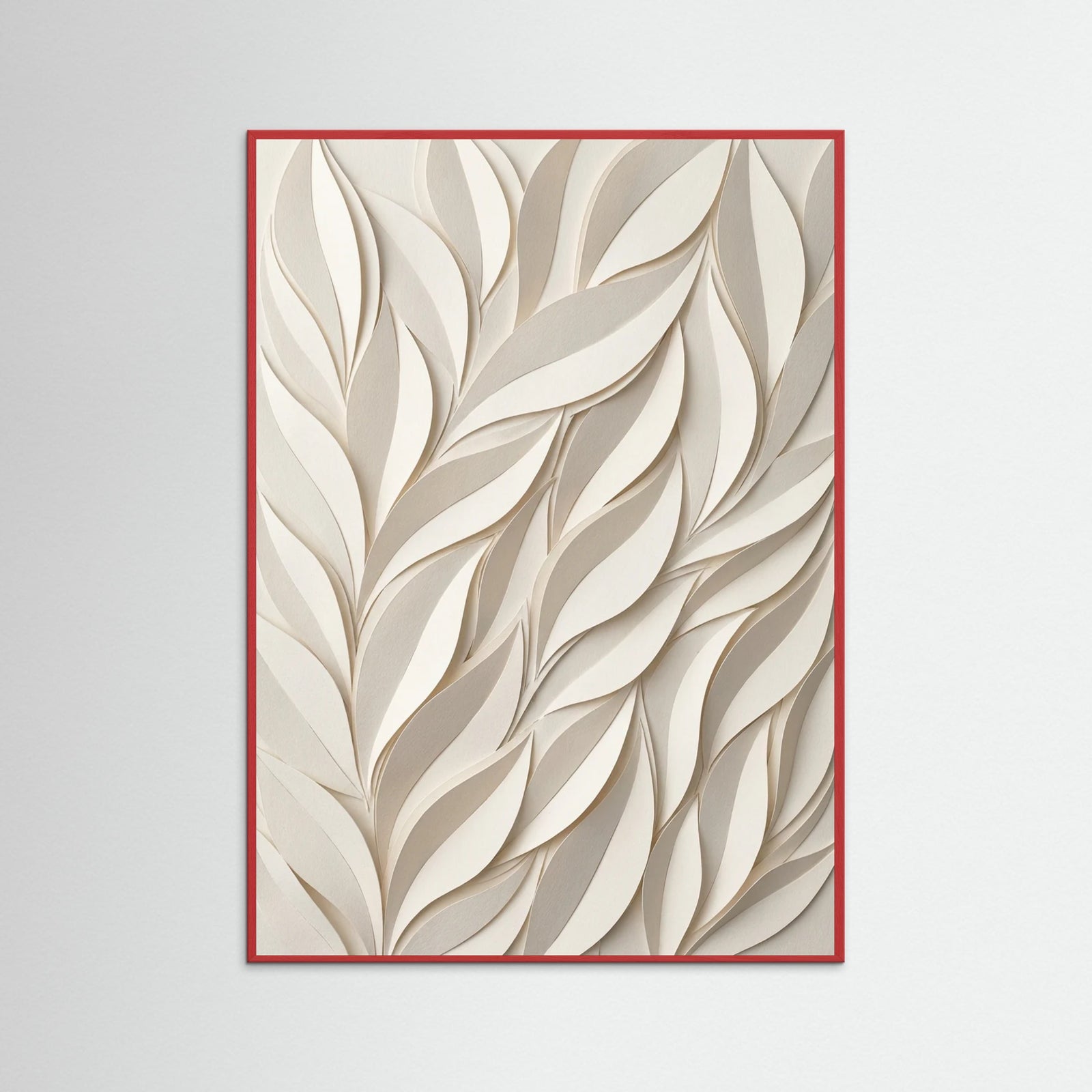 Red Wood Woven Calm