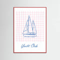 Póster Yacht Club – póster e impresión artística