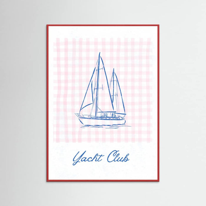 Póster Yacht Club – póster e impresión artística