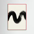Red Wood Zen Strokes