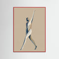 Red Wood Zodiac Capricorn Pose